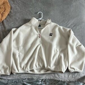Old navy cropped half zip